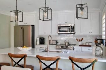 Contemporary White Kitchen Design