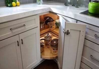 Lazy Susan Kitchen Cabinet