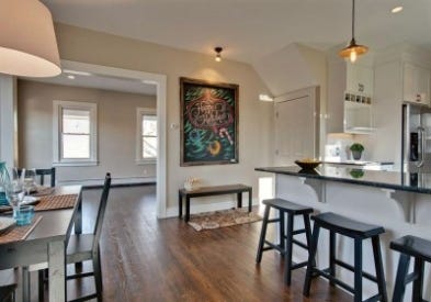 See how developer Todd Zitzkat combines white Shaker cabinets with traditional elements to create beautiful, inviting open kitchen designs.