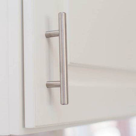 Whats the proper placement for cabinet knobs and pulls?