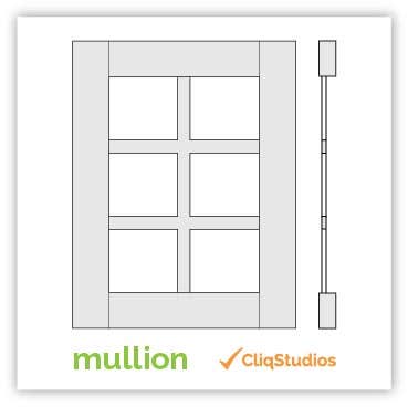 mullion frame door