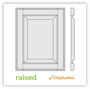 raised panel cabinet door