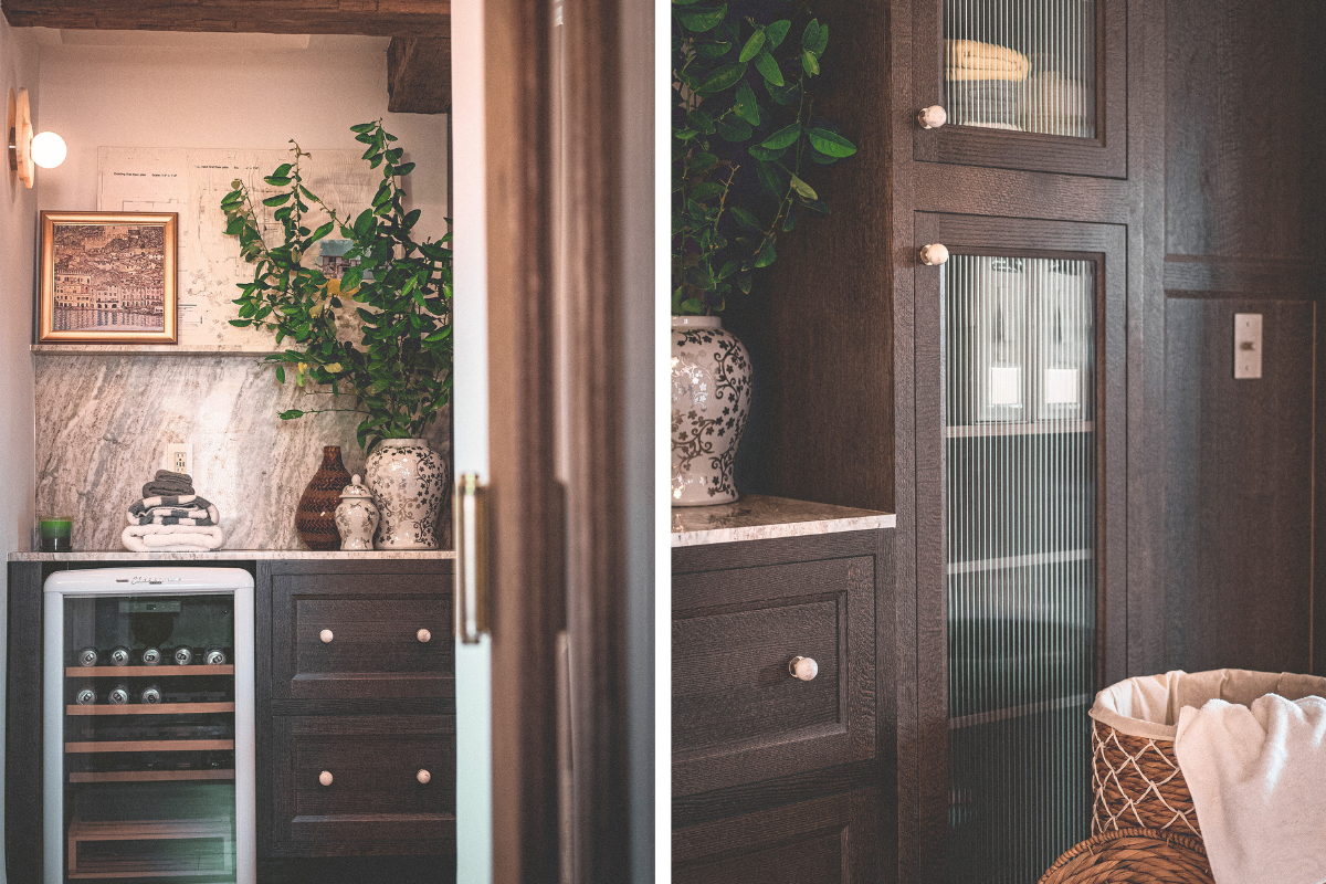 Modern Mediterranean Pantry & Hallway Transformation