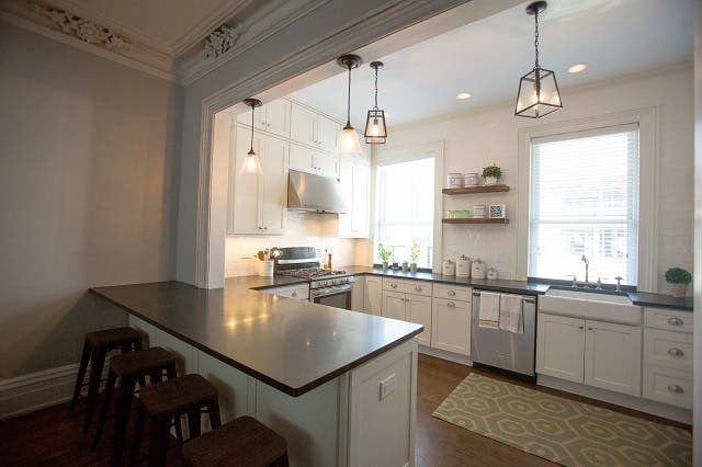 The Best Kitchen Counter Organization - MY 100 YEAR OLD HOME