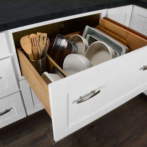 Multi-Storage Drawer Base Cabinets - Versatile Drawer Organizer