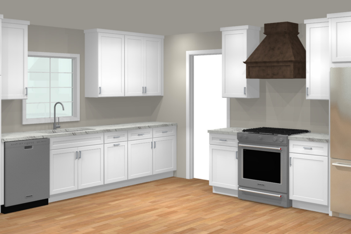 CliqStudios kitchen design packet in Newport Lily and Chai CliqStudios kitchen design packet in Newport Lily and Chai