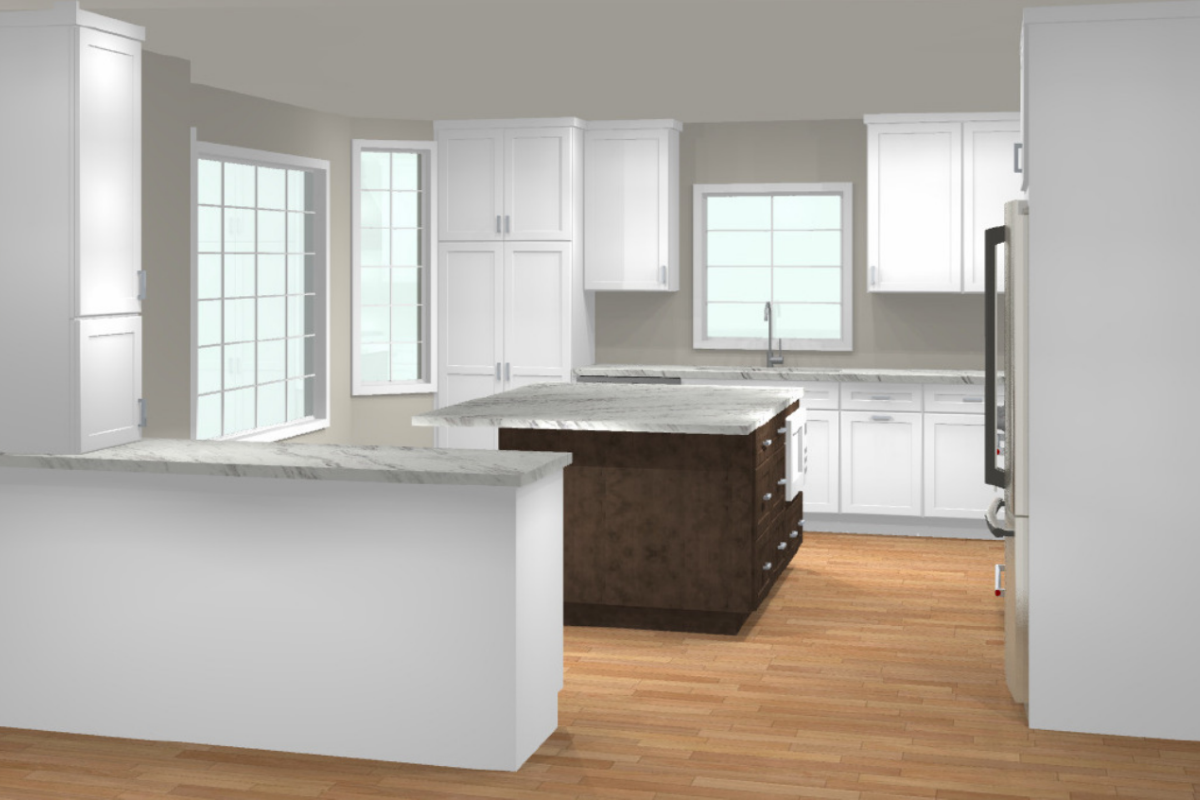 CliqStudios kitchen design packet in Newport Lily and Chai CliqStudios kitchen design packet in Newport Lily and Chai