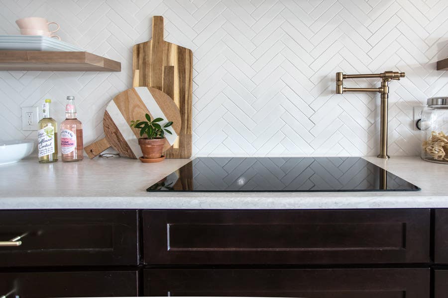 CliqStudios Shaker dark wood stain CliqStudios Shaker dark wood stain