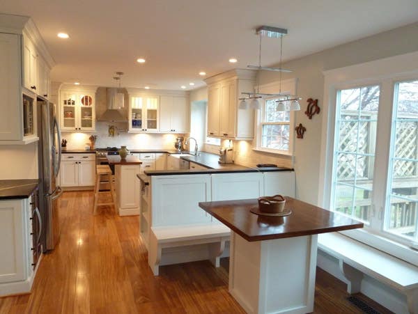 Jessica White Shaker Kitchen Banquette Jessica White Shaker Kitchen Banquette