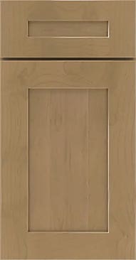 Light brown stained rustic shaker cabinet door style Light brown stained rustic shaker cabinet door style