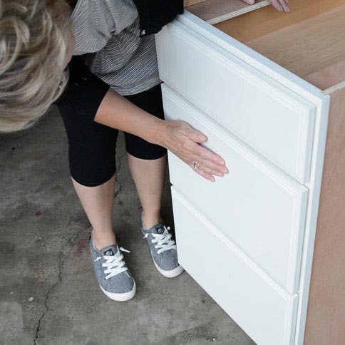 Plywood holds screws securely, resists moisture, and is resilient to dings, dents and sagging. Plywood holds screws securely, resists moisture, and is resilient to dings, dents and sagging.