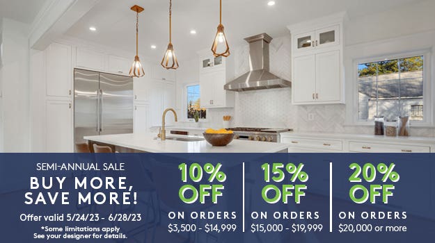 Semi-Annual Sale Buy More, Save More!