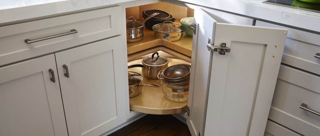 Kitchen Storage Cabinets — The Best Pot Rack and Cabinet Organizers!