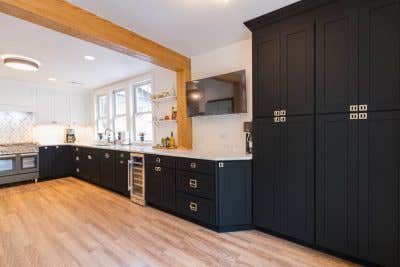 CliqStudios.com dark wood stain Kitchen Cabinets CliqStudios.com dark wood stain Kitchen Cabinets