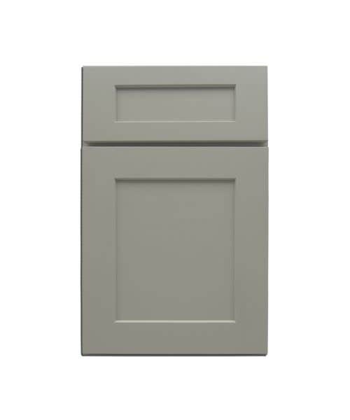 CliqStudios shaker style cabinet in Gray.