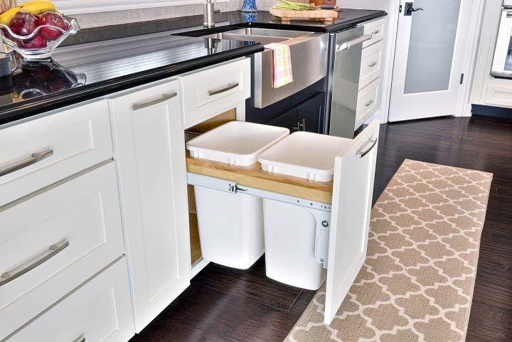 pull out trash and recycle bin 18 inch cabinet pull out trash and recycle bin 18 inch cabinet