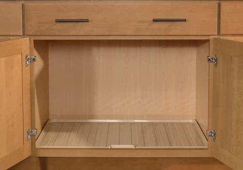 Super Sink Base Cabinet Organizing