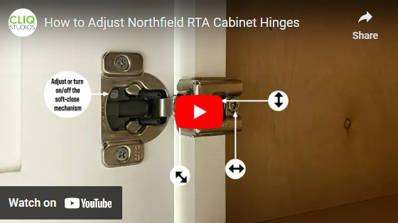 Adjusting Cabinet Hinges