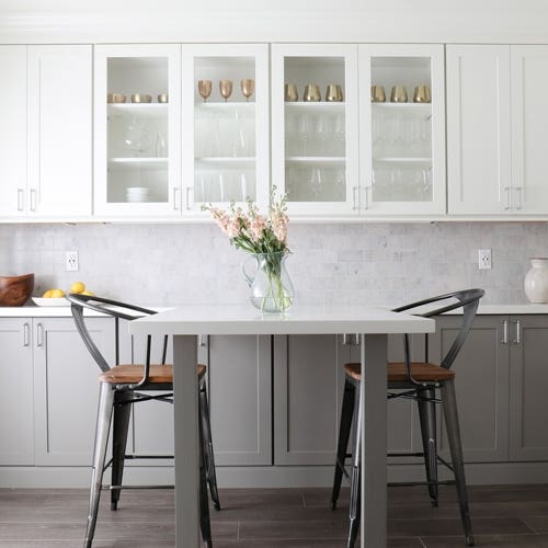 shaker white medium gray shaker white medium gray