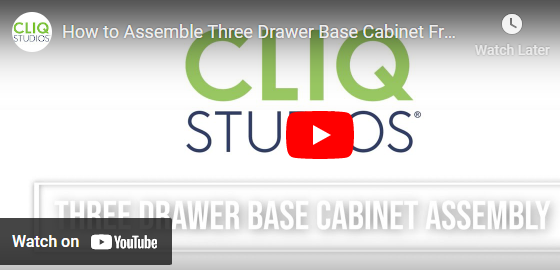 https://www.youtube.com/embed/97kAE4KPwSs?enablejsapi=1&rel=0 Three Drawer Base Cabinet