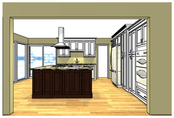 Black and White Kitchen Black and White Kitchen