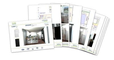 A kitchen design sample packet A kitchen design sample packet