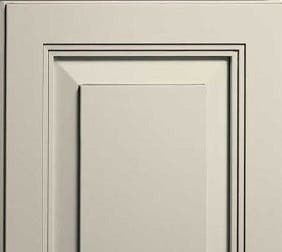Hand-wiped bisque glaze highlights fine detailing in the door frame. Hand-wiped bisque glaze highlights fine detailing in the door frame.