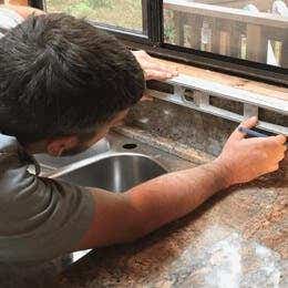 Cabinet Installation with Measurement Services