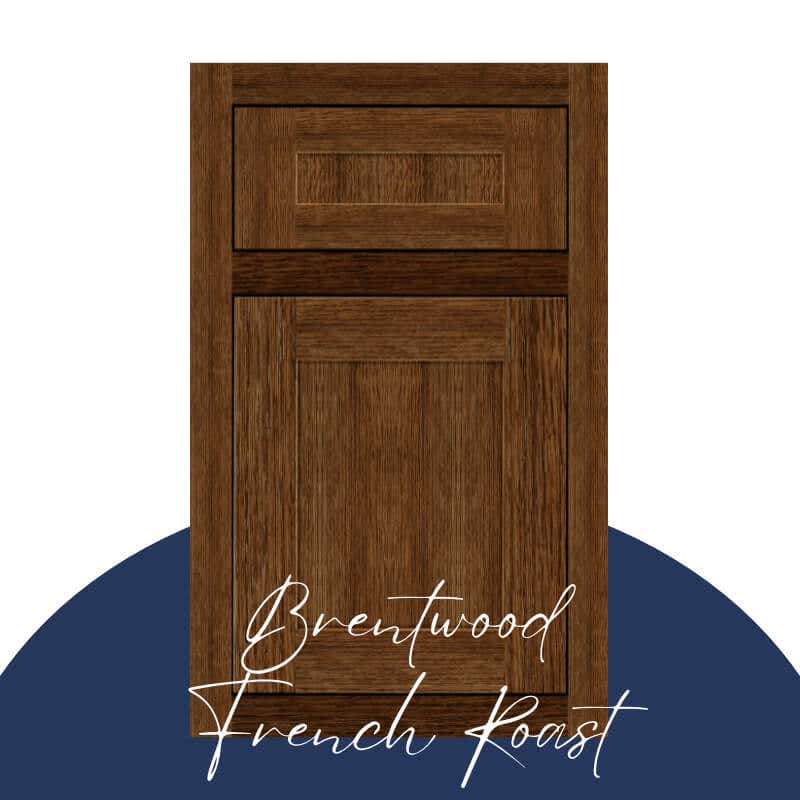 Brentwood Oak French Roast Brentwood Inset