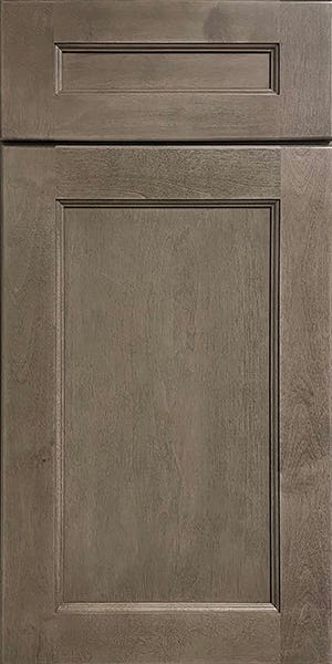 Organic brown wood finish cabinet door