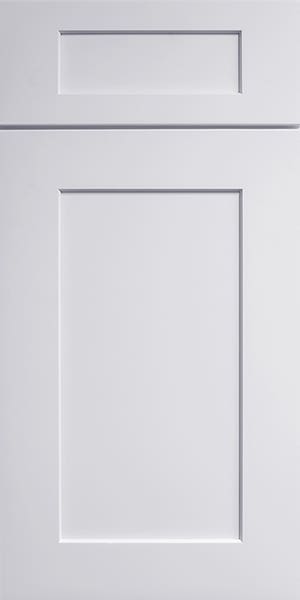 White Shaker RTA cabinet door