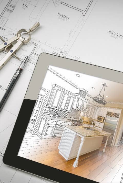 What inspired you to start DIY projects involving kitchen cabinets, and how did you begin?